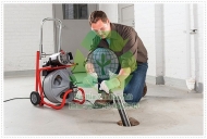 Thông tắc cống bằng máy lò xo không đục phá nền