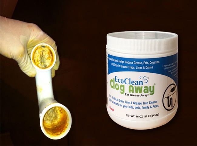 Bột tan mỡ cống