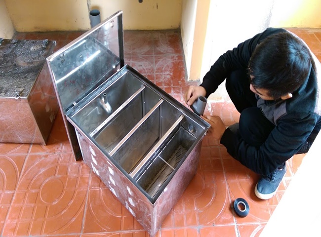 hút bể mỡ khu chung cư Tp.HCM