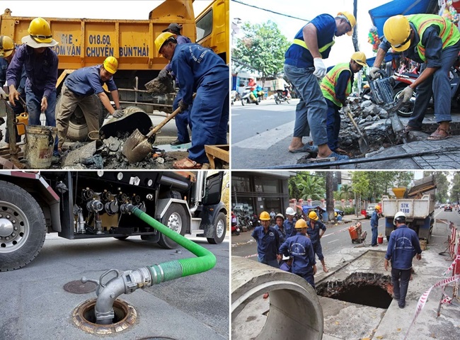 nạo vét hố ga quận 9