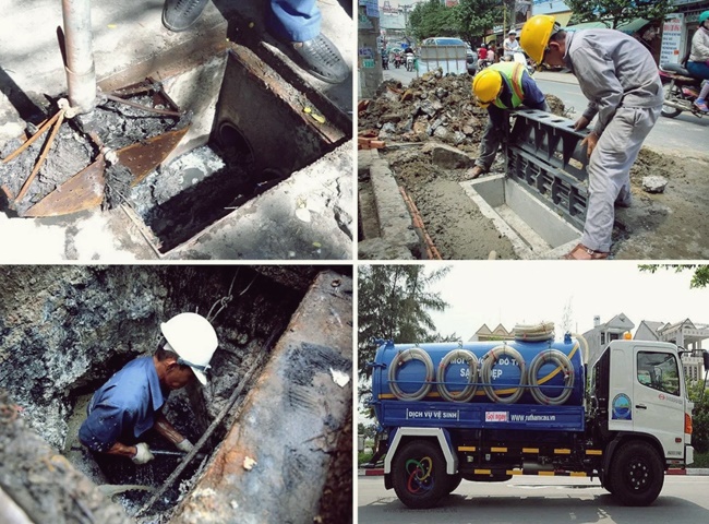 Nạo vét hố ga quận Phú Nhuận có quy trình rõ ràng
