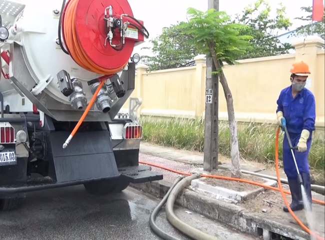 nạo vét hố ga quận bình tân được thi công nhanh chóng