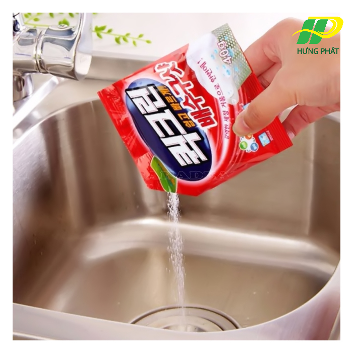 Sử dụng bột thông cống thông cống ngầm 