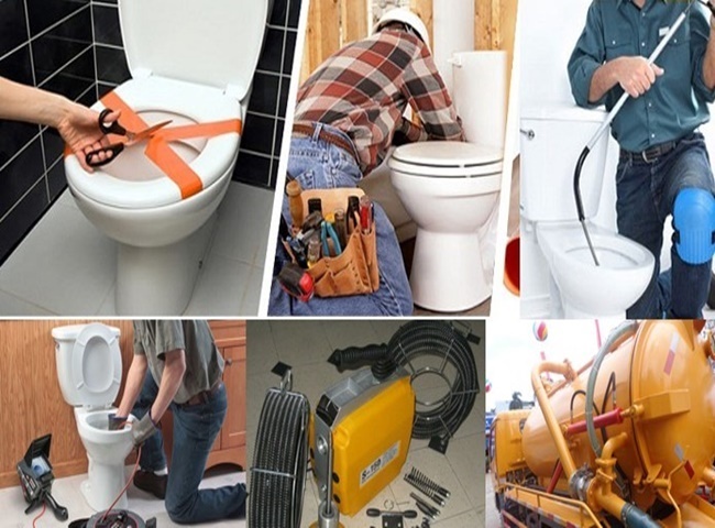 Th&ocirc;ng bồn cầu huyện Bến Lức BH 3 năm, gi&aacute; 100K