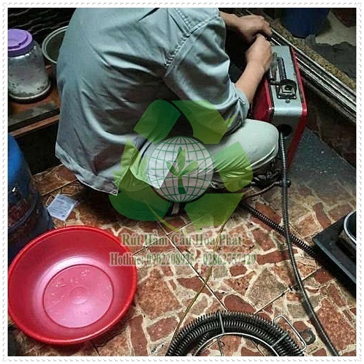 Thông cống nghẹt bằng công nghệ cao